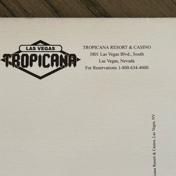 TROPICANA Las Vegas Nevada NV Multi View Postcard Vintage retro collecto… - Picture 5 of 7